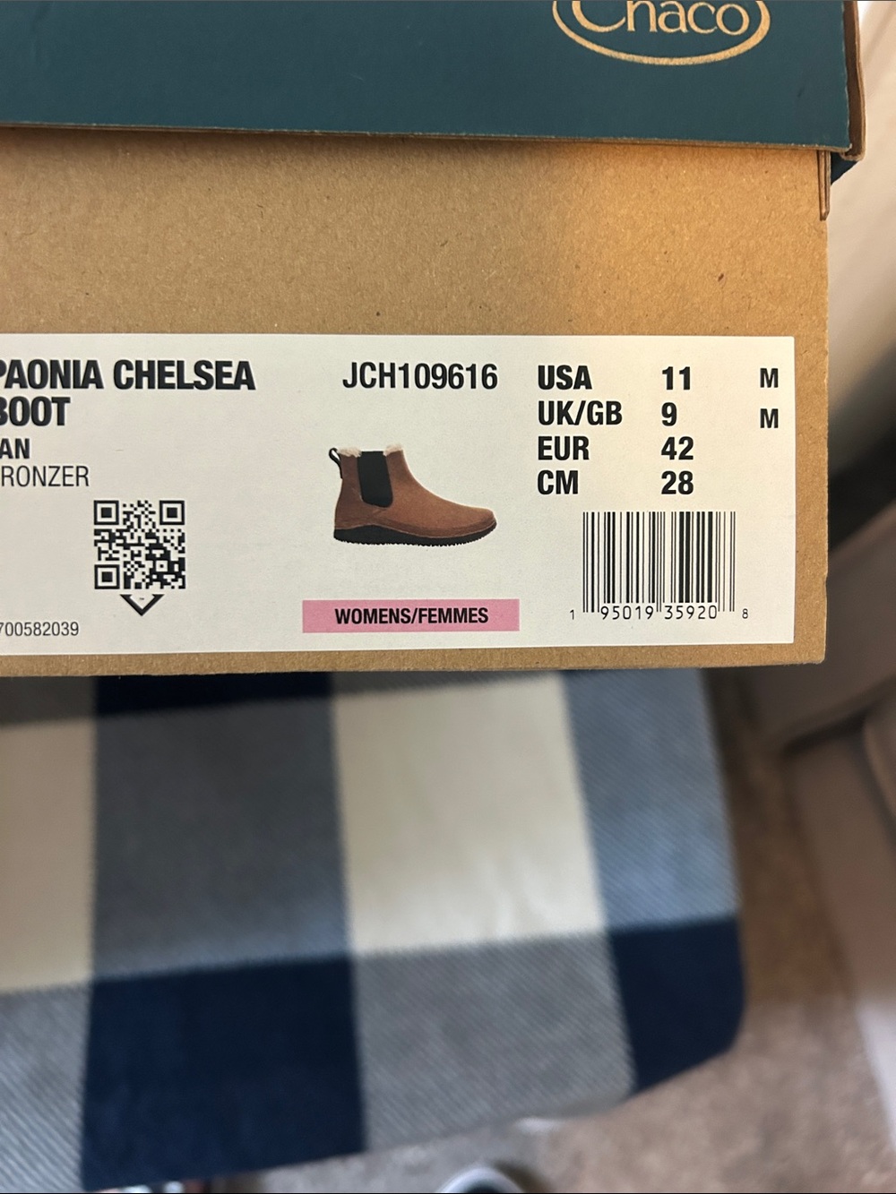 Chaco Paonia Chelsea Boot - Bronzer Brown